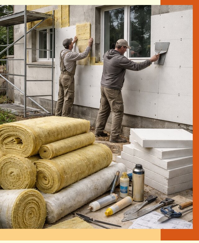 Утепление домов в Рославле под ключ от 4316 руб/м2 | Профессионально — ТепломастерРлв