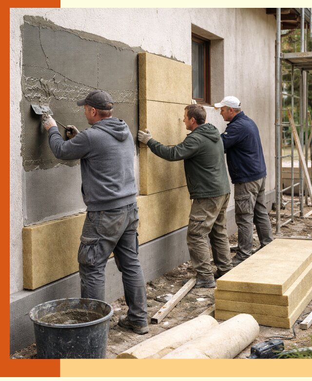 Утепление частного дома в Рославле — тепло, экономия и надежность