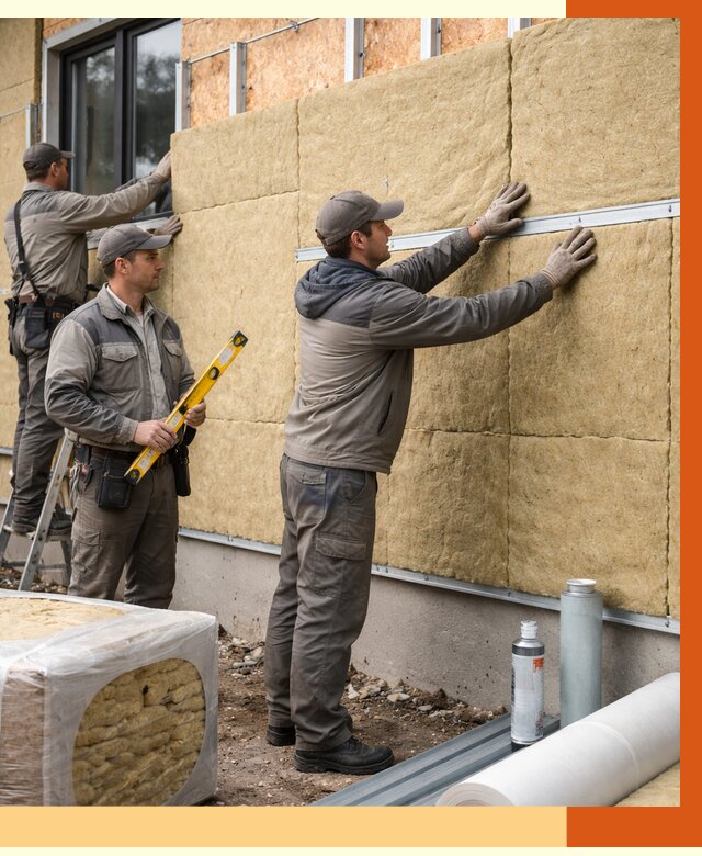 Утепление дома из SIP панелей в Рославле от 6371 руб./м² под ключ | ТепломастерРлв