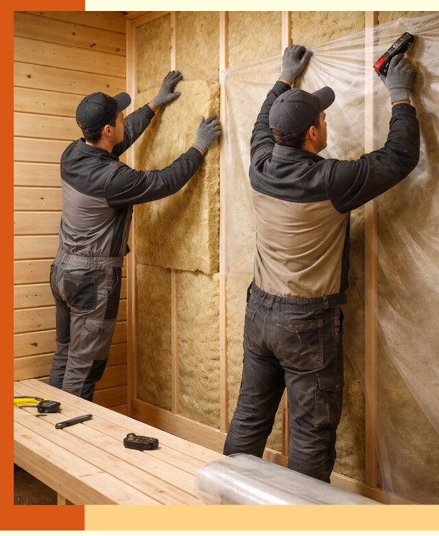 Профессиональное утепление сауны в Рославле с гарантиями качества