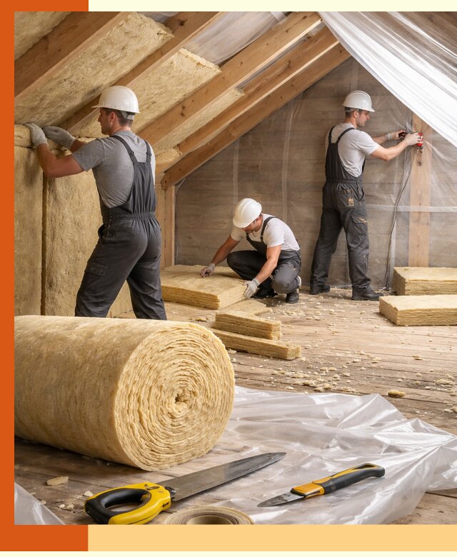 Профессиональное утепление мансарды в Рославле качественно и надежно