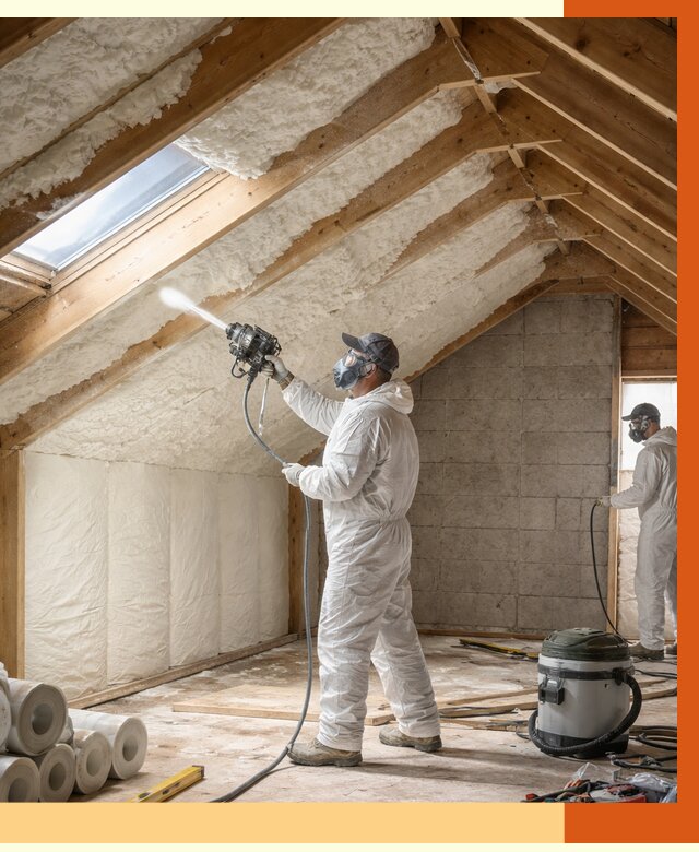 Утепление мансарды ППУ в Рославле от 2826 руб./м² — заказать под ключ | ТепломастерРлв