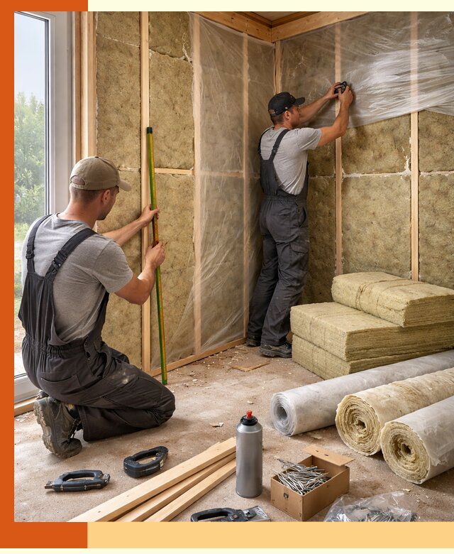 Профессиональное утепление веранды и крыльца в Рославле