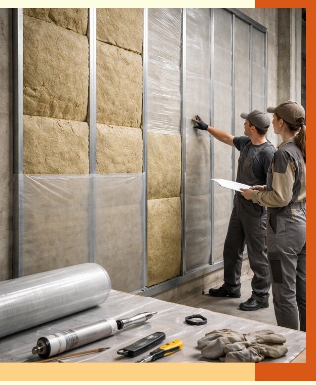 Утепление склада химсырья в Рославле от 4624 руб. под ключ | ТепломастерРлв