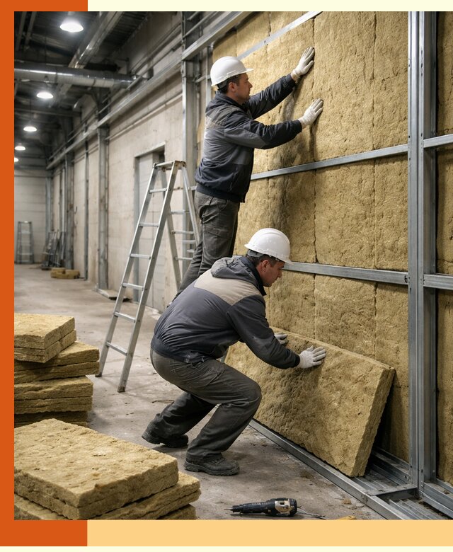 Утепление цеха под ключ в Рославле с гарантией качества