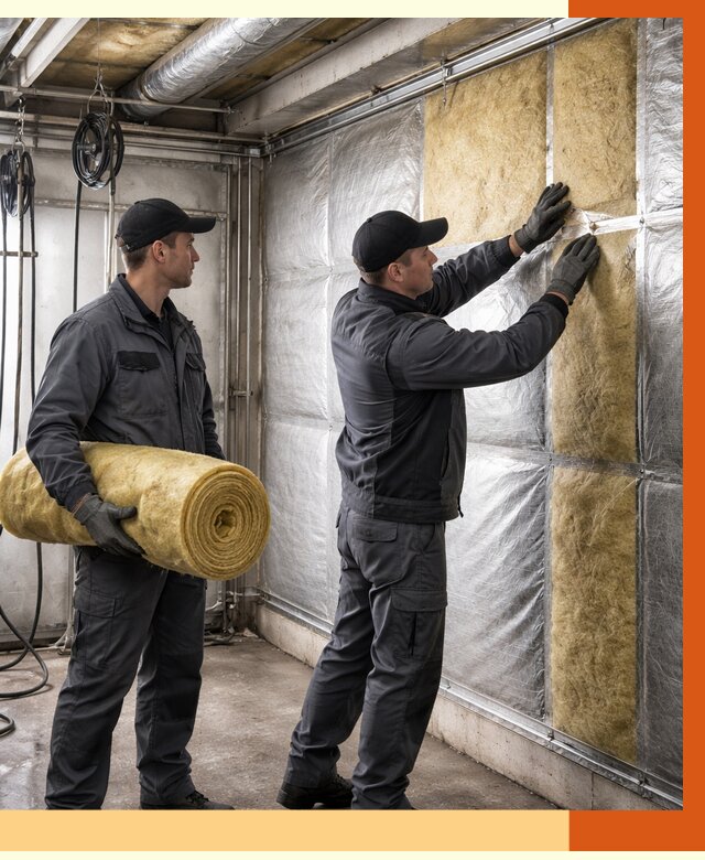 Утепление автомойки в Рославле от 8735 руб./м2 — комплексное утепление под ключ | ТепломастерРлв