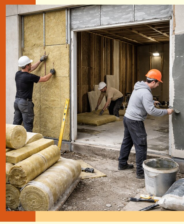 Утепление торгового павильона в Рославле — качественно и энергоэффективно