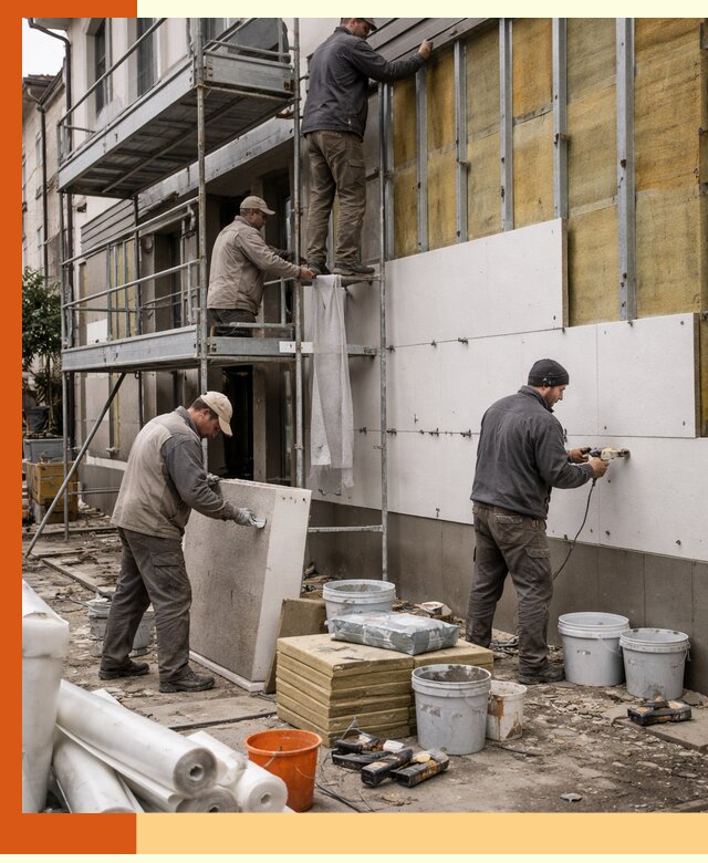 Утепление гостиницы под ключ в Рославле с гарантией качества