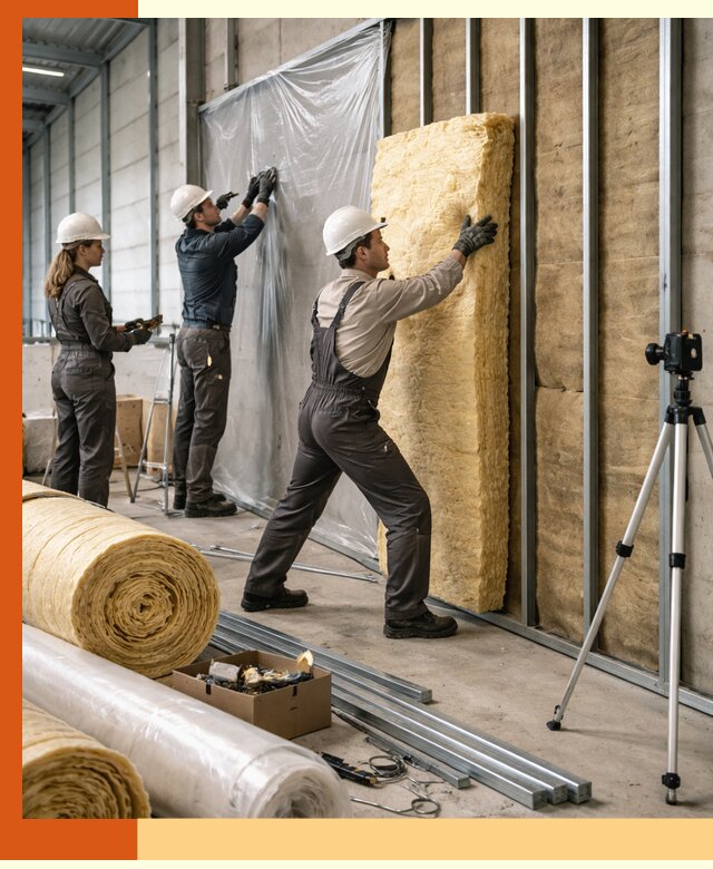 Утепление складского терминала в Рославле профессионально и надёжно