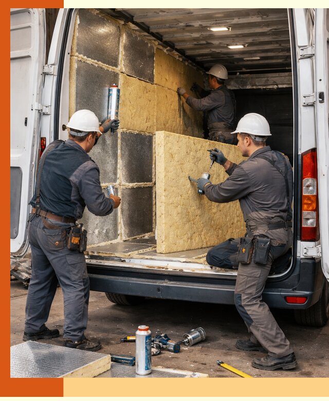 Утепление фургона-рефрижератора в Рославле для сохранения температуры