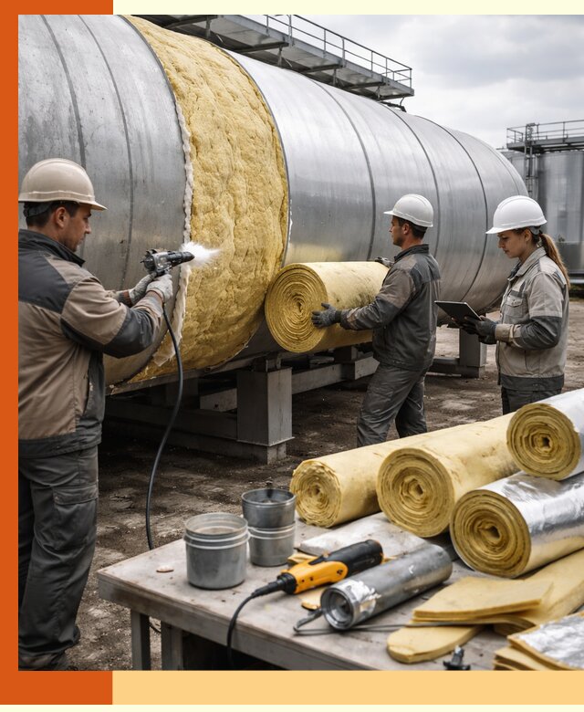 Утепление цистерны в Рославле — утеплители и монтаж под ключ