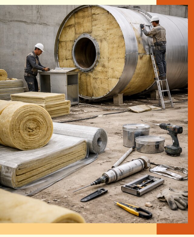 Утепление резервуара с топливом в Рославле от 28259 руб. под ключ | ТепломастерРлв