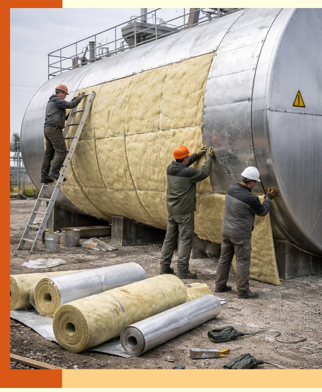 Утепление резервуаров с топливом в Рославле надежно и экономично