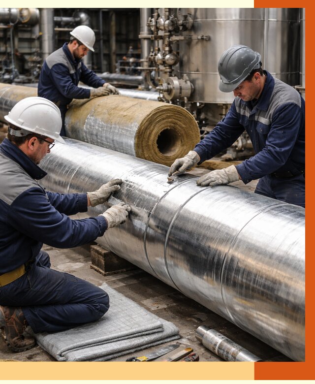 Утепление технологического оборудования в Рославле от 4316 руб. за м2 | ТепломастерРлв