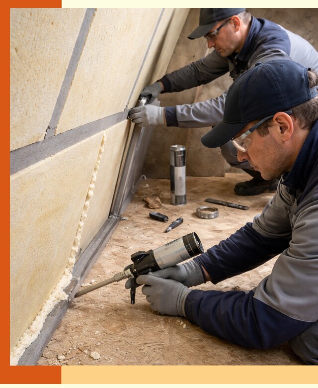 Герметизация стыков ППУ в Рославле — надежное уплотнение швов