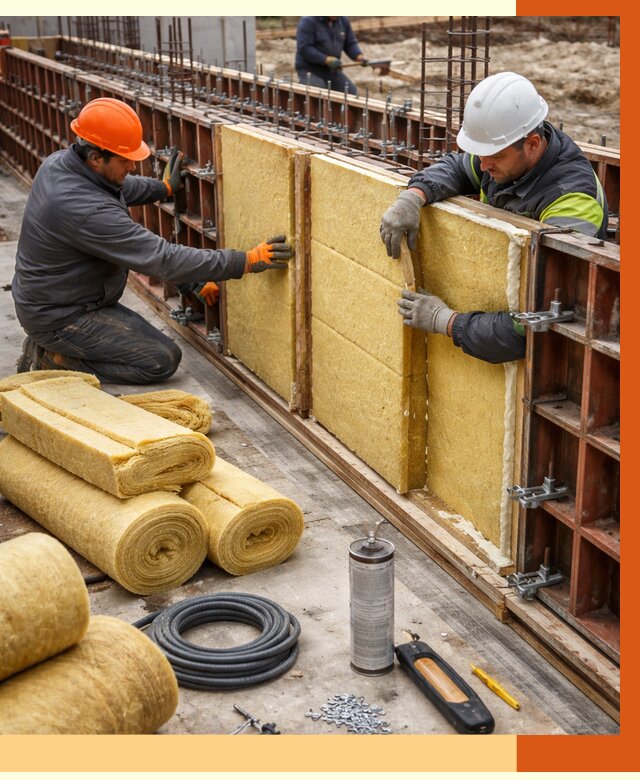 Теплоизоляция опалубки в Рославле от 7399 руб. за м2 — услуги и монтаж | ТепломастерРлв