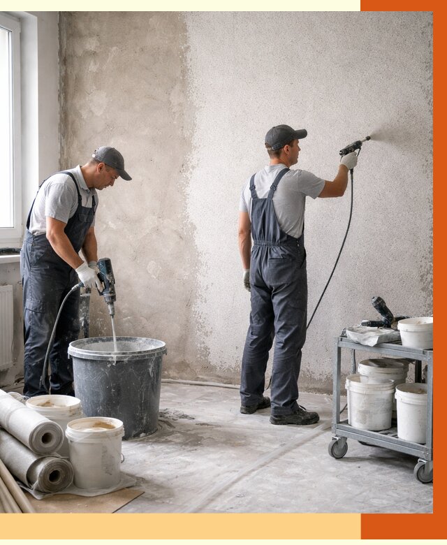 Утепление стен жидкой теплоизоляцией в Рославле от 4316 руб/м² | ТепломастерРлв