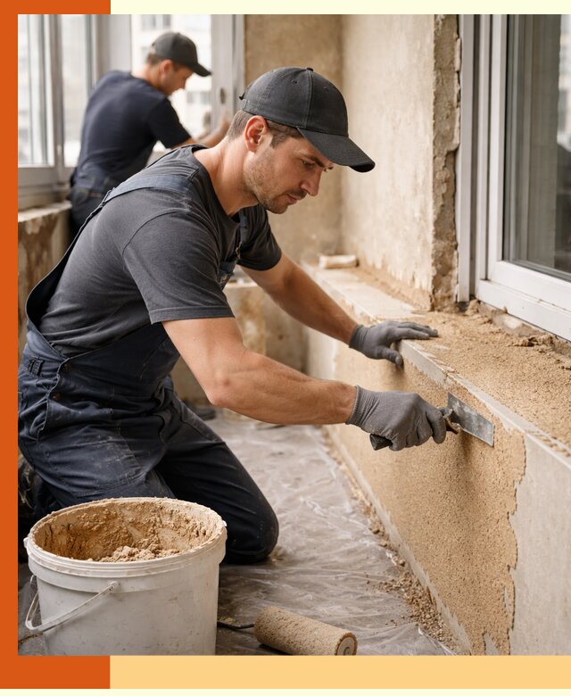 Утепление балкона жидкой пробкой в Рославле для защиты и комфорта