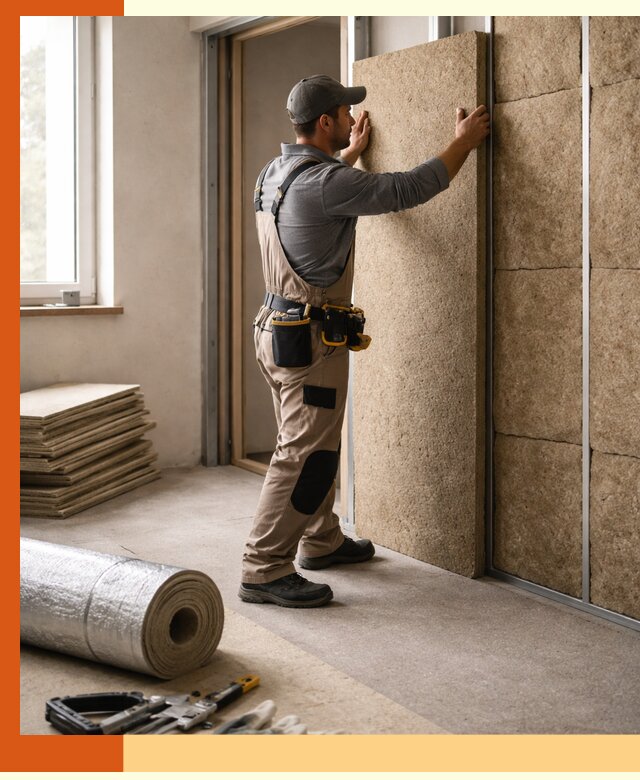 Шумоизоляция дома в Рославле — комплексная защита от шума