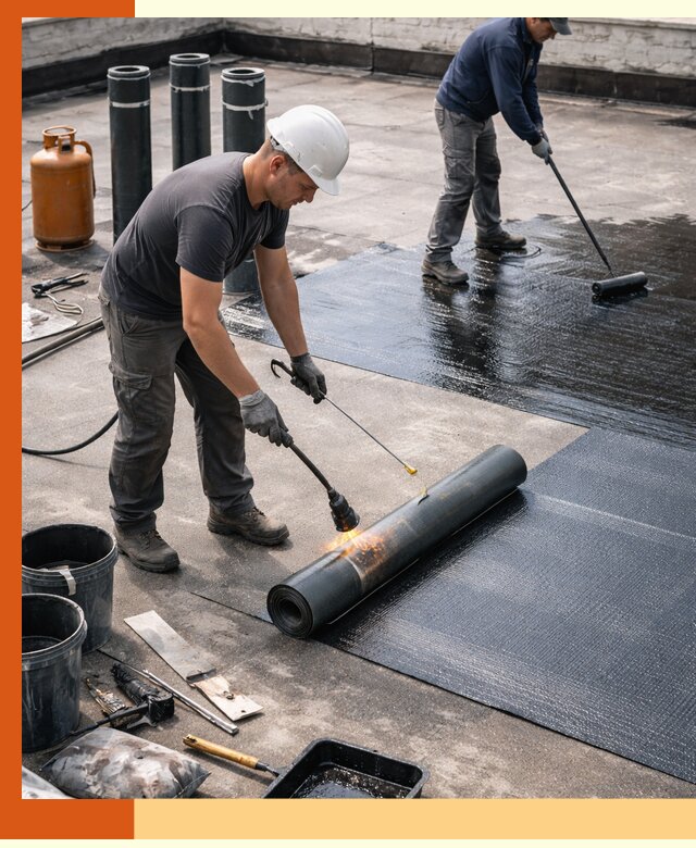 Гидроизоляция кровли в Рославле — надежная защита от протечек