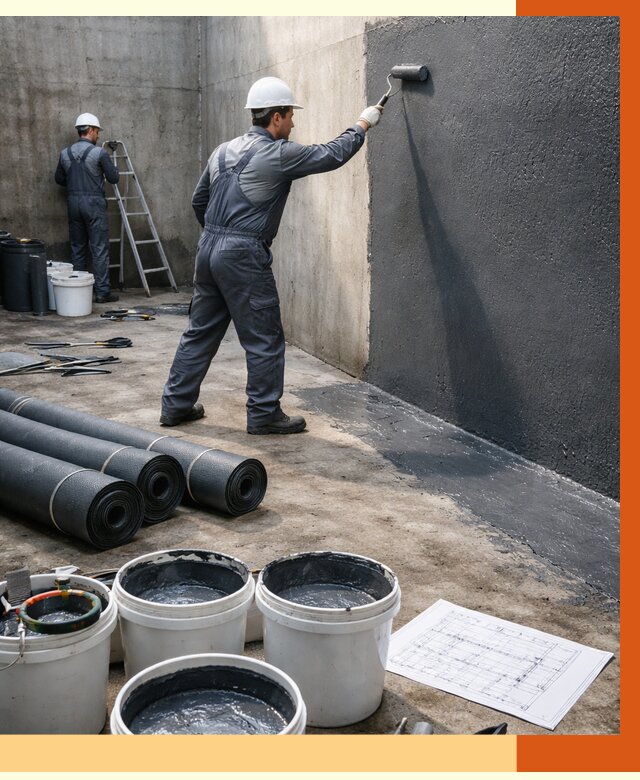 Гидроизоляция резервуара в Рославле от 123312 руб. под ключ | ТепломастерРлв