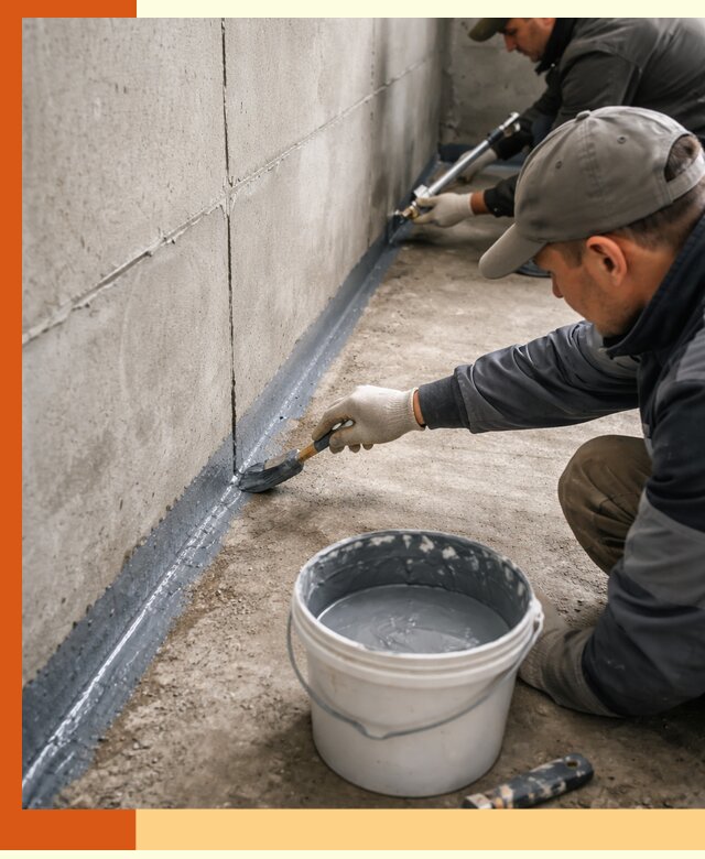 Гидроизоляция швов зданий и конструкций в Рославле