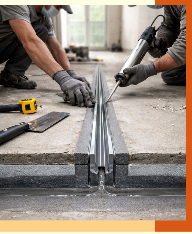 Гидроизоляция деформационного шва в Рославле от 7707 руб. под ключ | ТепломастерРлв