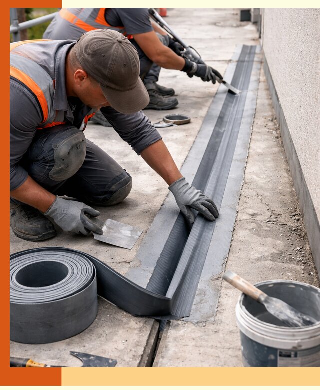 Гидроизоляция деформационного шва в Рославле профессионально и надежно