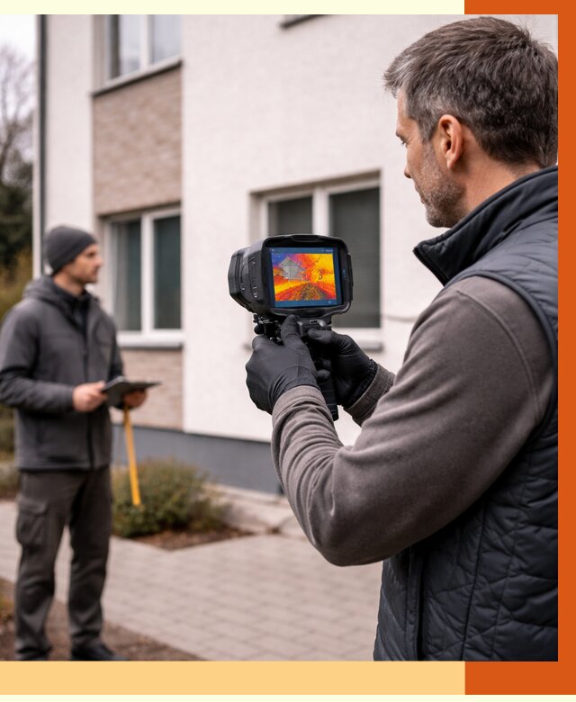Тепловизионное обследование дома в Рославле от 4624 руб. — услуги ТепломастерРлв