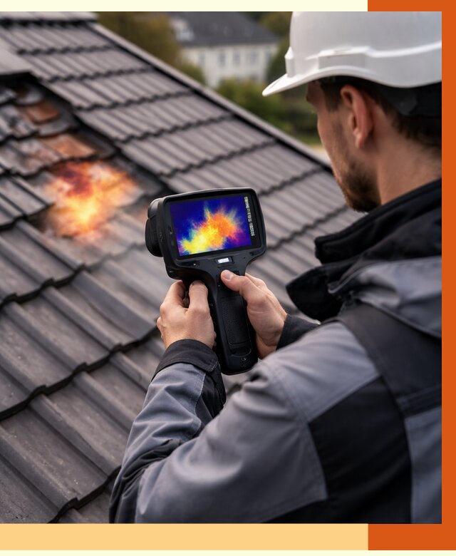 Тепловизионное обследование кровли в Рославле от 4624 руб. — ТепломастерРлв под ключ