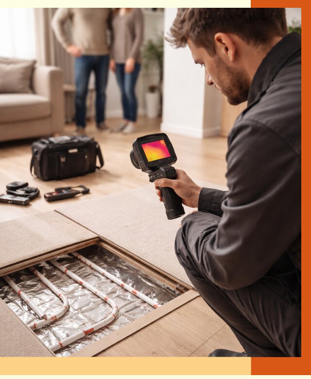 Тепловизионное обследование теплого пола в Рославле от 4624 руб. — ТепломастерРлв