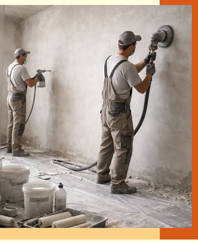 Подготовка поверхности под напыление в Рославле от 1233 руб. — ТепломастерРлв