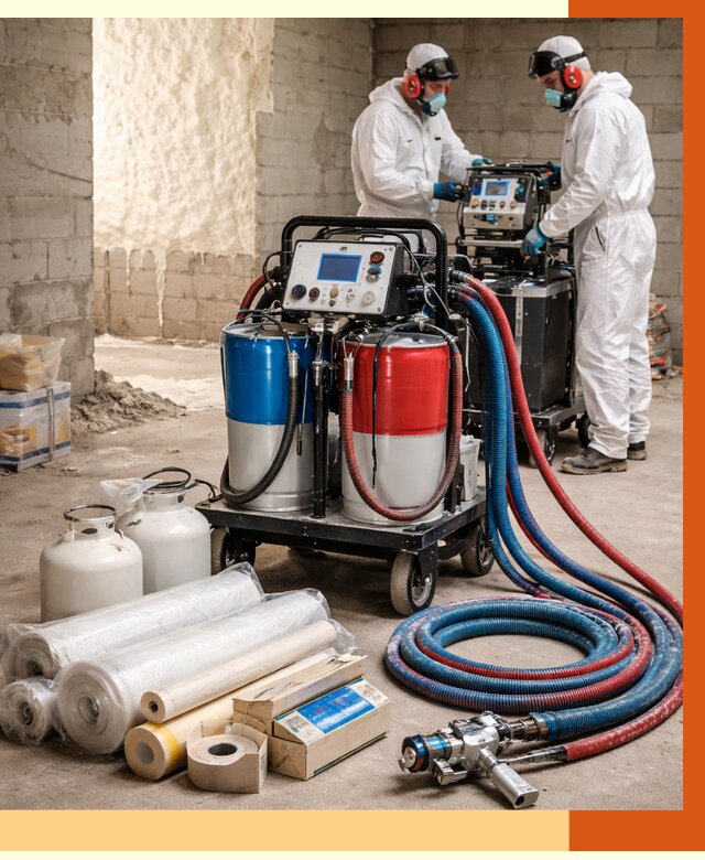 Аренда установки для напыления ППУ в Рославле от 35966 руб. | ТепломастерРлв