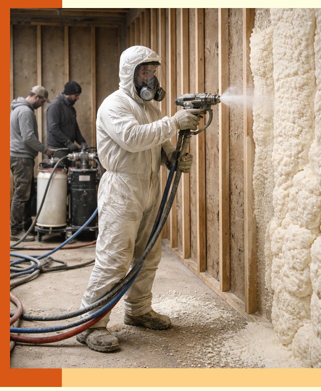 Обучение напылению ППУ: курсы для специалистов в Рославле