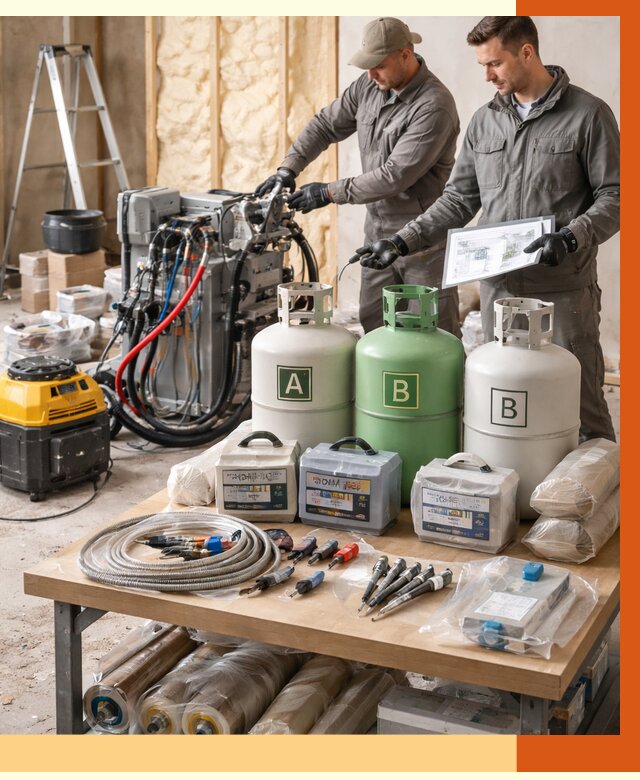 Продажа компонентов ППУ с консультацией в Рославле от 4316 руб. | ТепломастерРлв