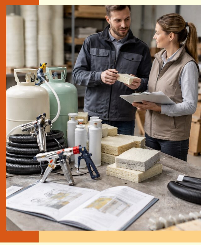 Продажа компонентов ППУ с профессиональной консультацией в Рославле